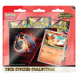 Héros Transcendants: Salamèche Tech Sticker Collection — Produit scellé Pokémon de la série Héros Transcendants