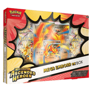 Coffret Héros Transcendants: Mega Roitiflam ex — Produit scellé Pokémon de la série Héros Transcendants