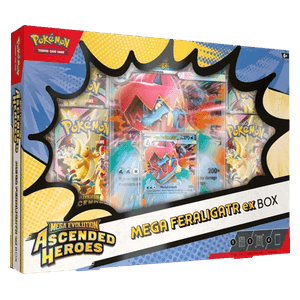 Coffret Héros Transcendants: Mega Aligatueur ex — Produit scellé Pokémon de la série Héros Transcendants
