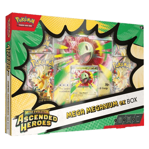 Coffret Héros Transcendants: Mega Méganium ex — Produit scellé Pokémon de la série Héros Transcendants