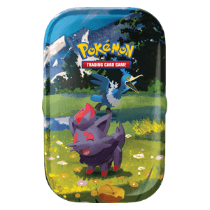 Héros Transcendants: Zorua Mini Tin — Produit scellé Pokémon de la série Héros Transcendants
