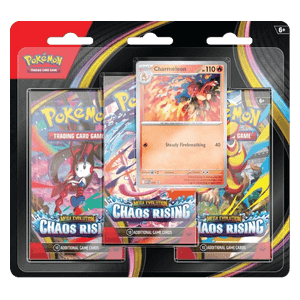 Chaos Ascendant: Charmeleon 3-Pack Blister — Produit scellé Pokémon de la série Chaos Ascendant
