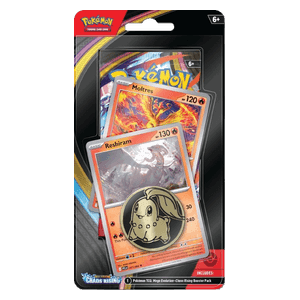 Chaos Ascendant: Reshiram Premium Checklane Blister — Produit scellé Pokémon de la série Chaos Ascendant