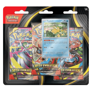 Méga-Évolution: Psyduck 3-Pack Blister — Produit scellé Pokémon de la série Méga-Évolution