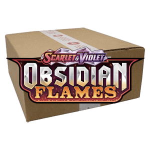 Flammes Obsidiennes 10 Elite Trainer Box Case — Produit scellé Pokémon de la série Flammes Obsidiennes