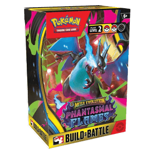 Flammes Fantasmagoriques Build & Battle Box — Produit scellé Pokémon de la série Flammes Fantasmagoriques