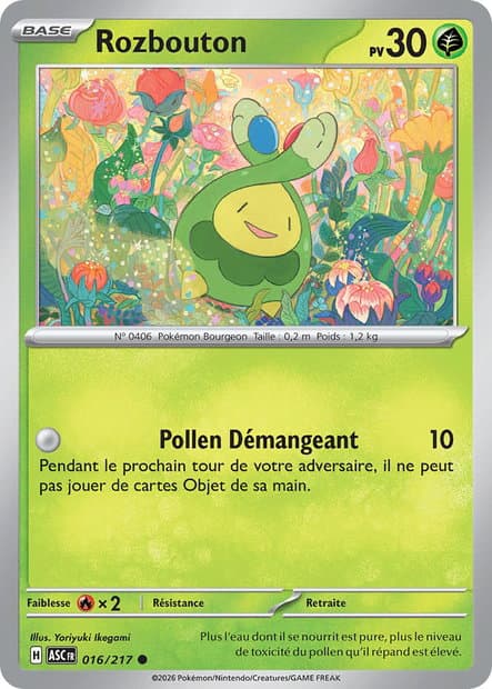 Carte Pokémon Rozbouton 16