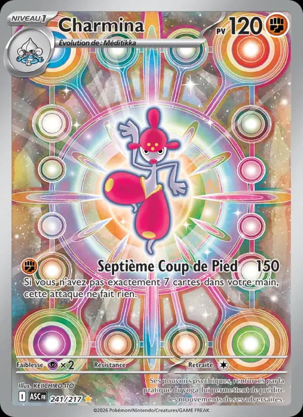 Carte Pokémon Charmina 241