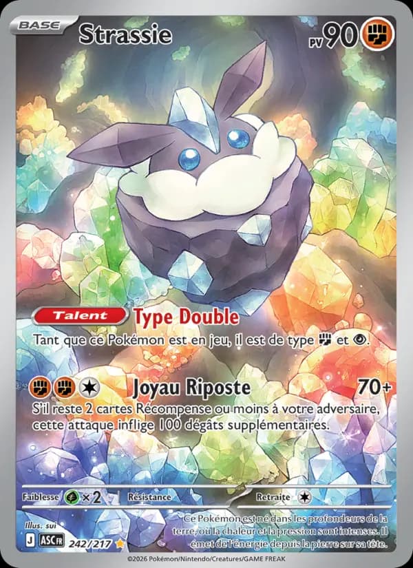 Carte Pokémon Strassie 242