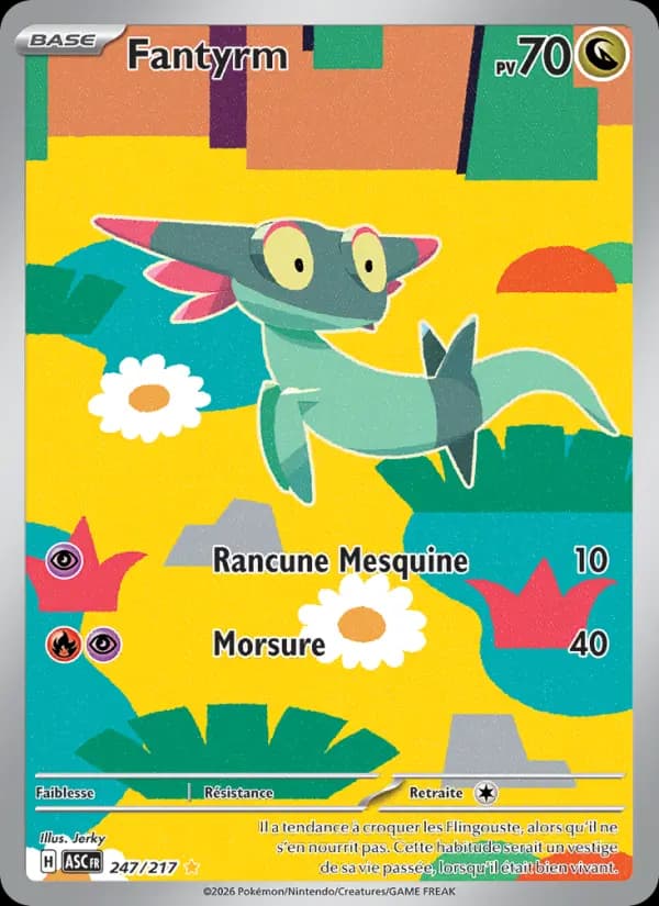 Carte Pokémon Fantyrm 247