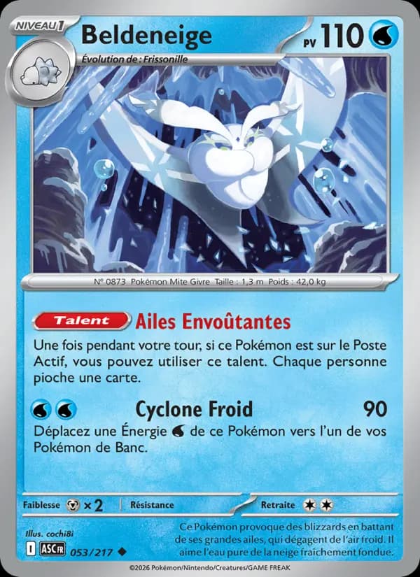 Carte Pokémon Beldeneige 53