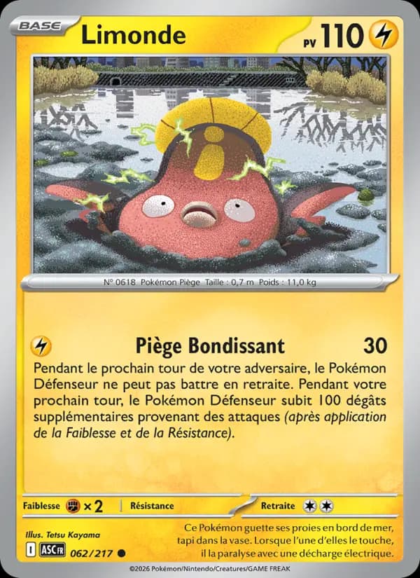 Carte Pokémon Limonde 62