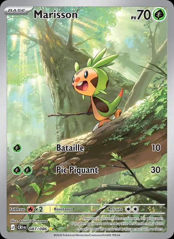 Carte Pokémon Marisson 087/086