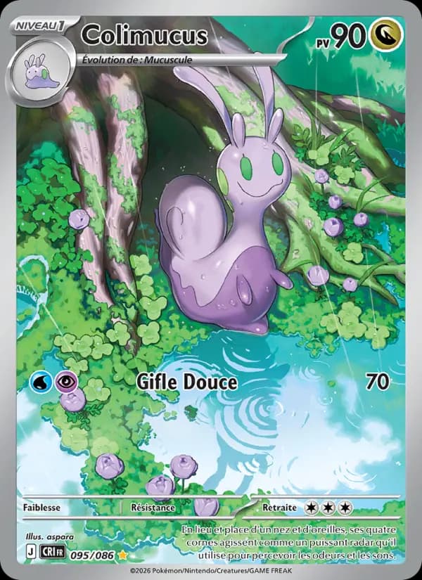 Carte Pokémon Colimucus 095/086