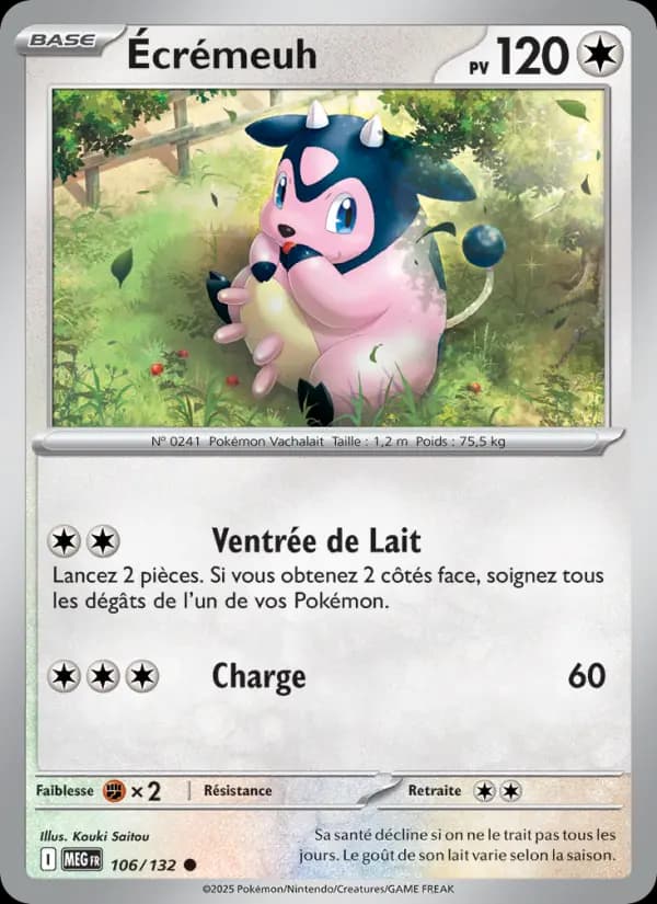 Carte Écrémeuh la plus chère