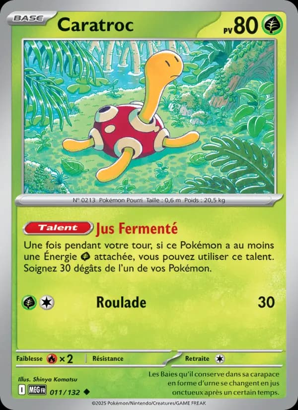 Carte Pokémon Caratroc 11