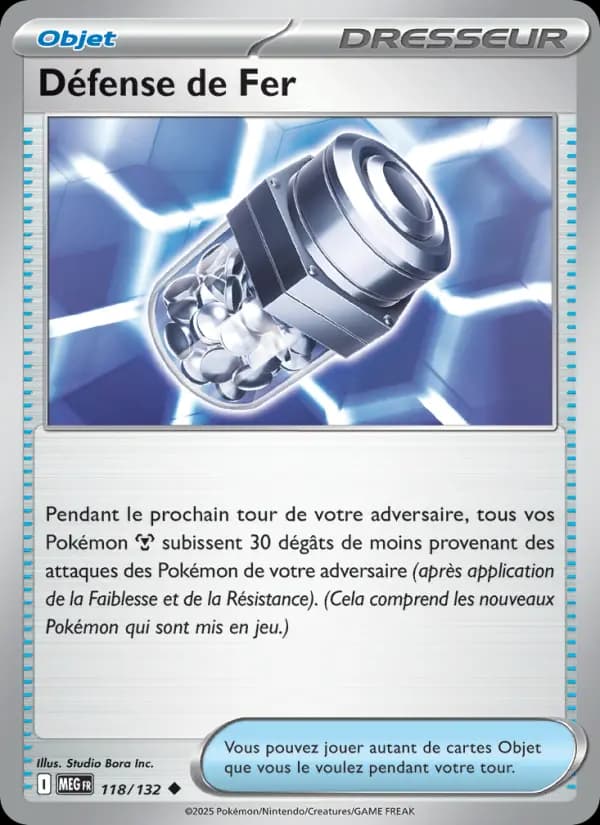 Carte Pokémon Défense de Fer 118