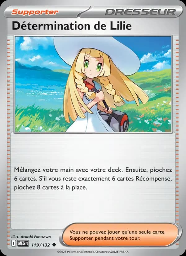 Carte Pokémon Détermination de Lilie 119