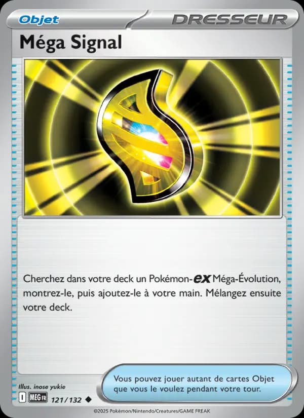 Carte Pokémon Méga Signal 121