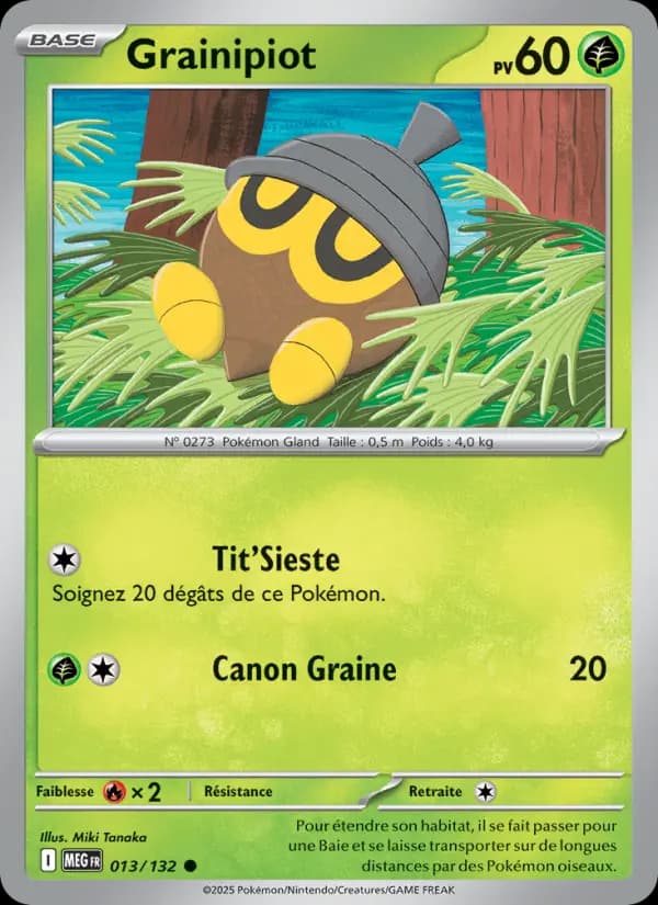 Carte Grainipiot la plus chère