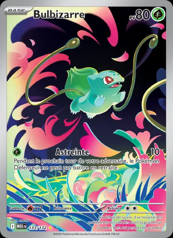Carte Pokémon Bulbizarre 133 — Méga-Évolution