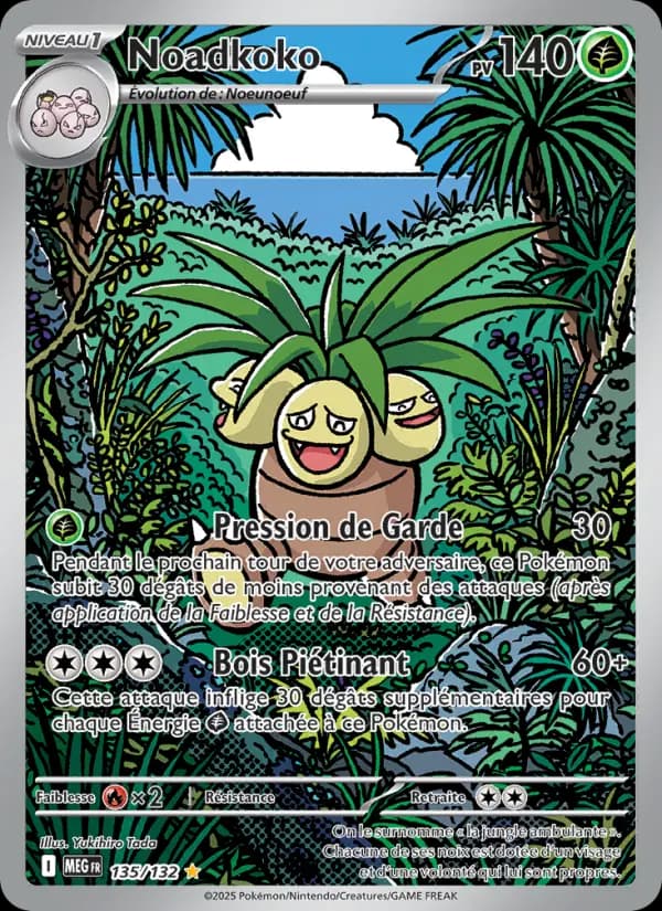 Carte Pokémon Noadkoko 135 — Méga-Évolution