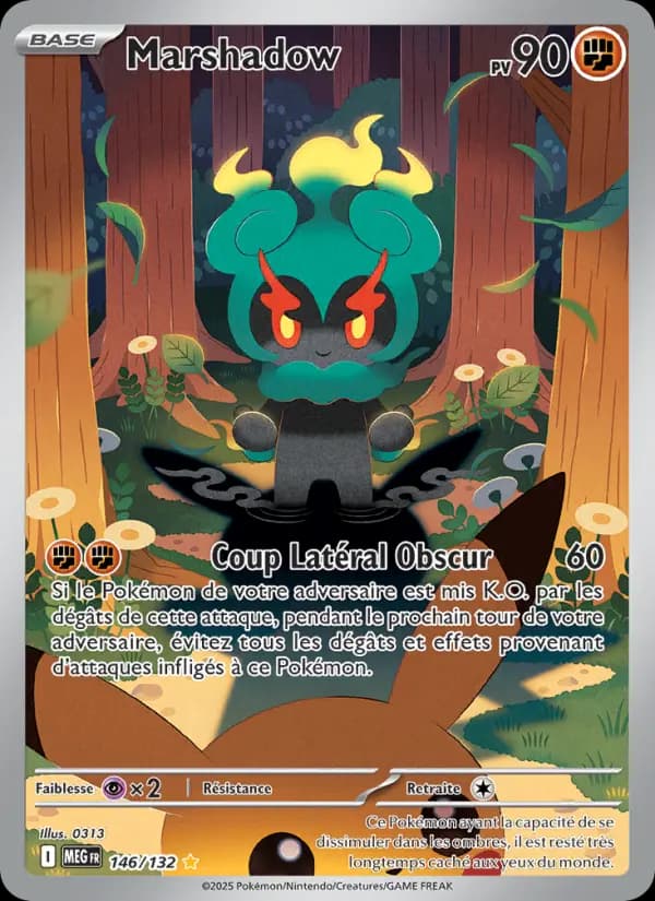 Carte Pokémon Marshadow 146 — Méga-Évolution