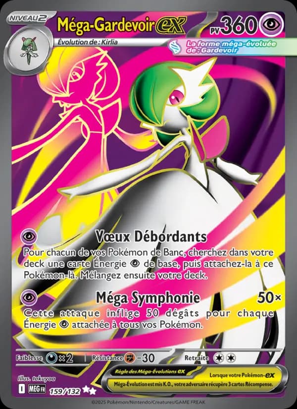 Carte Pokémon Méga-Gardevoir ex 159