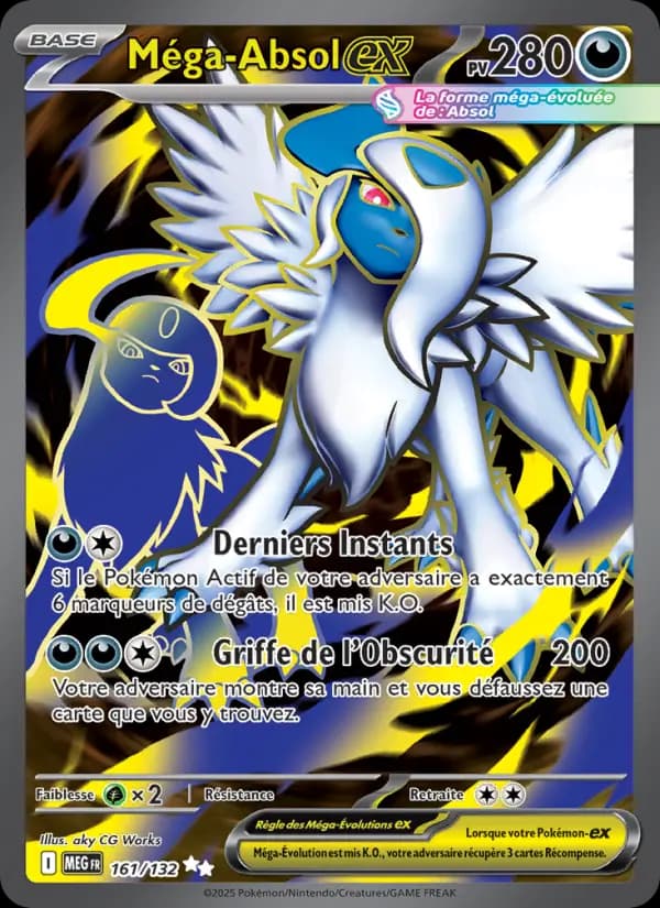 Carte Pokémon Méga-Absol ex 161