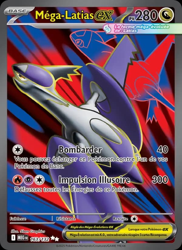 Carte Pokémon Méga-Latias ex 163