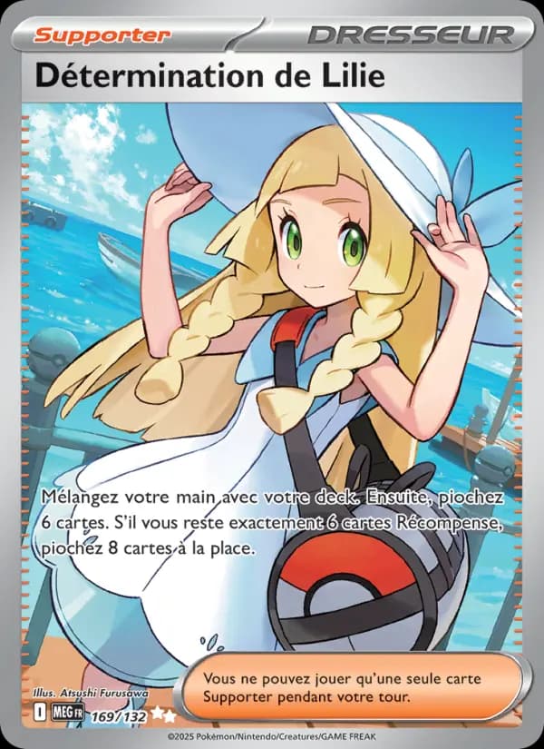Carte Pokémon Détermination de Lilie 169 — Méga-Évolution