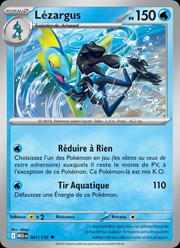 Carte Pokémon Lézargus 41