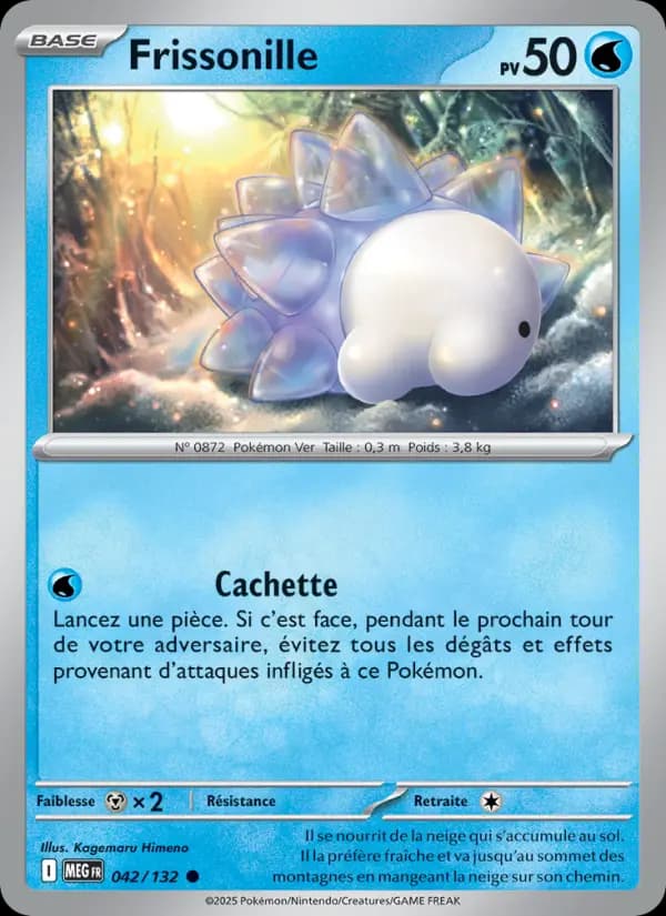Carte Pokémon Frissonille 42