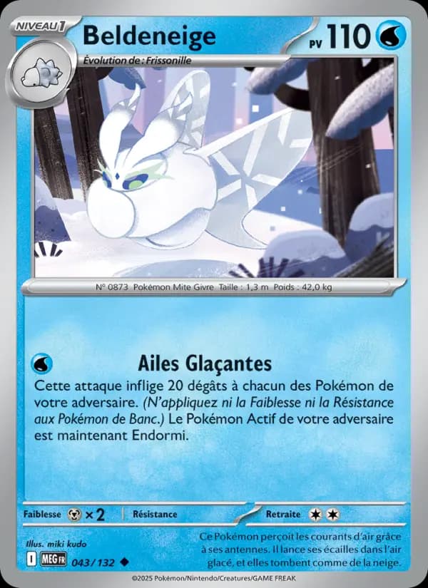 Carte Pokémon Beldeneige 43