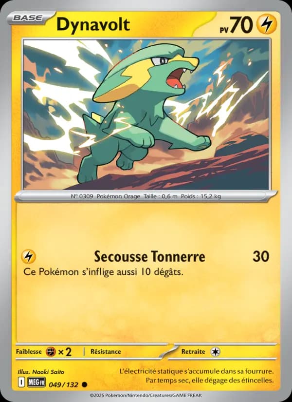 Carte Dynavolt la plus chère