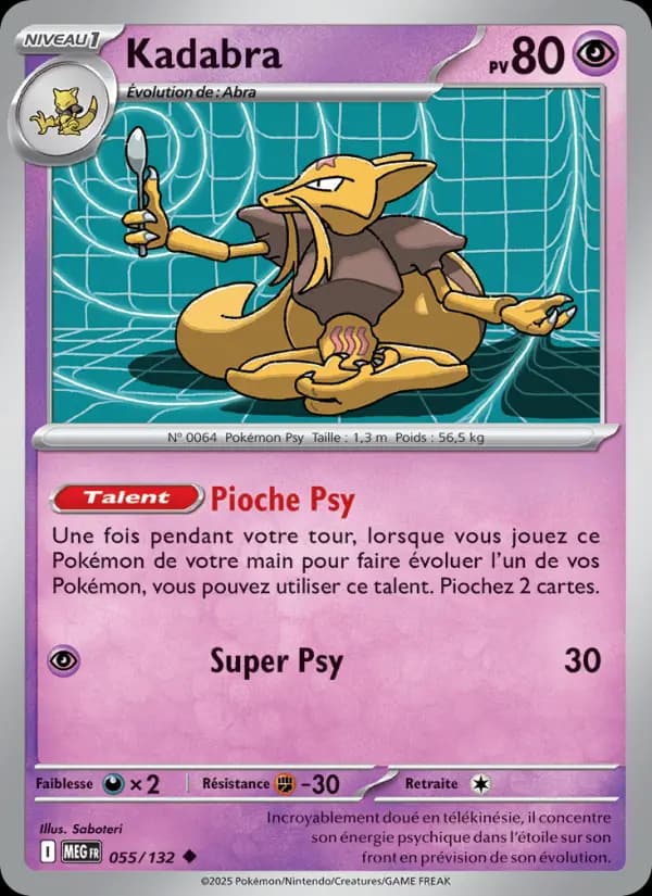 Carte Kadabra la plus chère