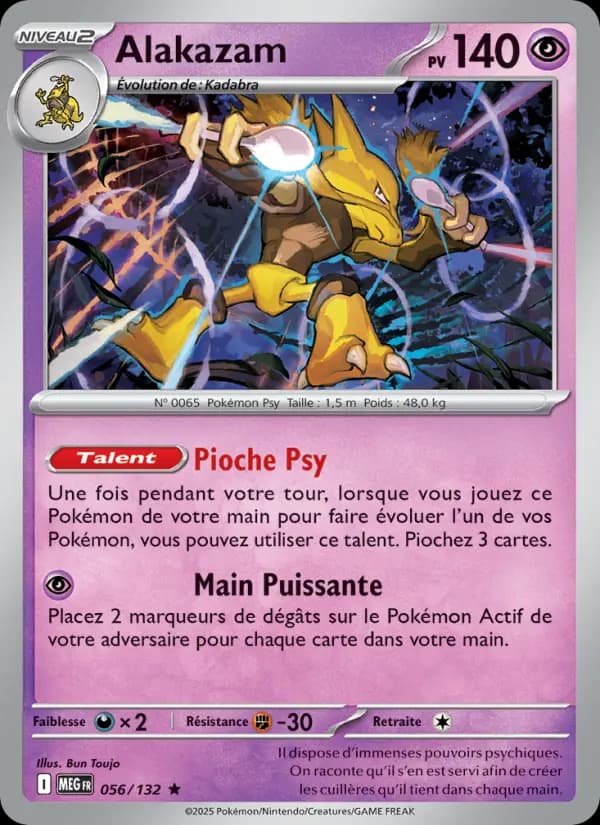 Carte Alakazam la plus chère