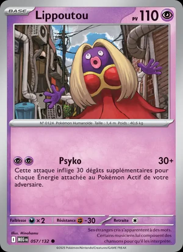 Carte Lippoutou la plus chère