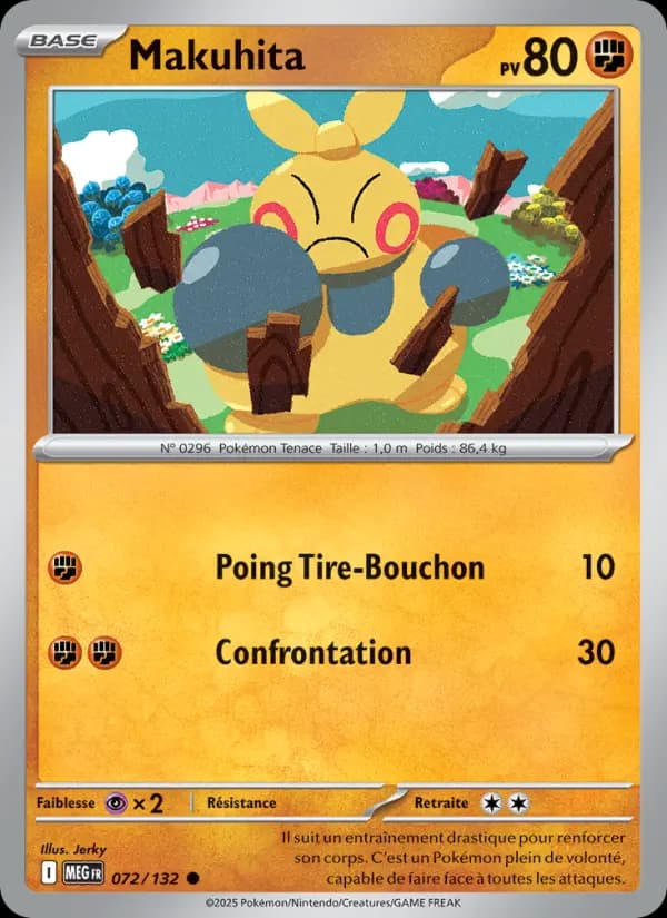 Carte Makuhita la plus chère