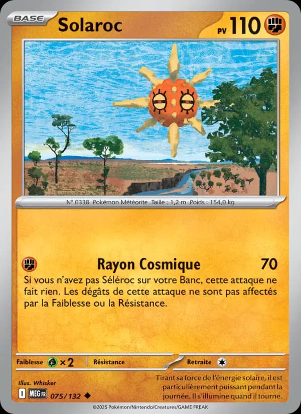 Carte Pokémon Solaroc 75