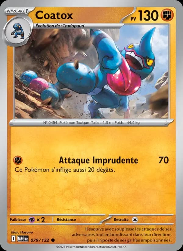 Carte Coatox la plus chère