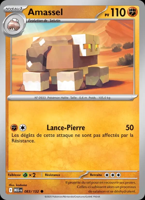 Carte Amassel la plus chère