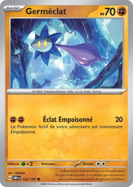 Carte Pokémon Germéclat 122