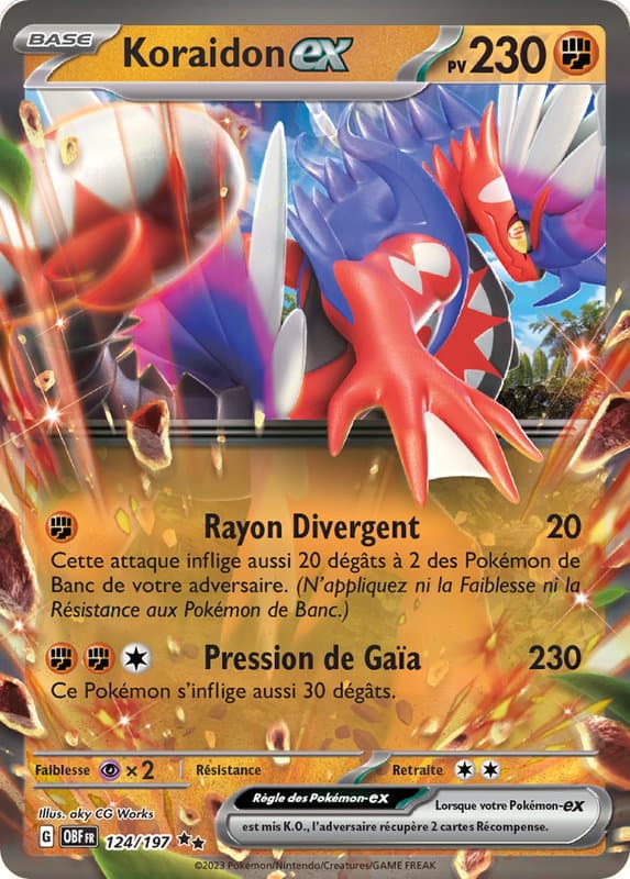 Carte Koraidon la plus chère