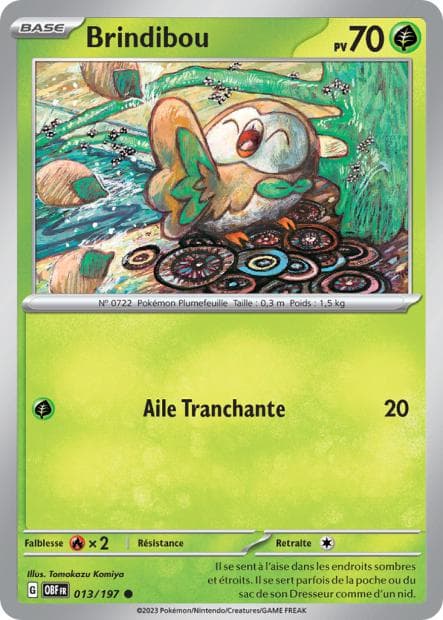Carte Pokémon Brindibou 13