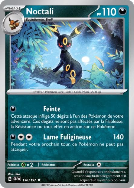 Carte Noctali la plus chère