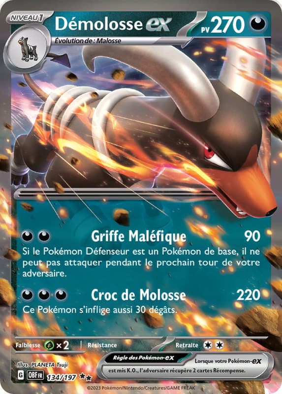 Carte Démolosse la plus chère
