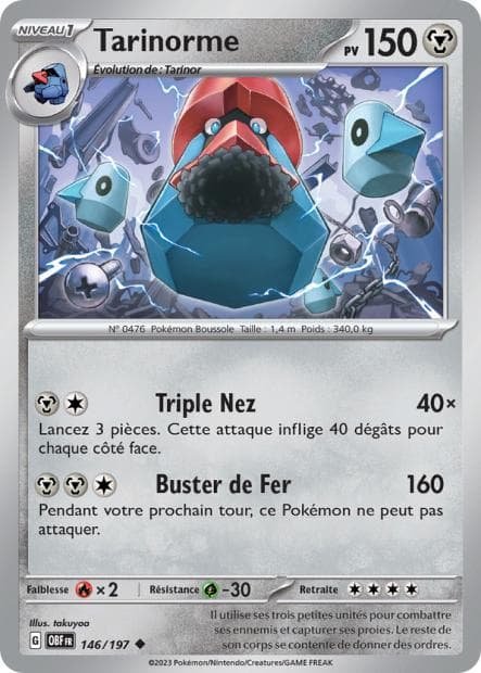 Carte Pokémon Tarinorme 146