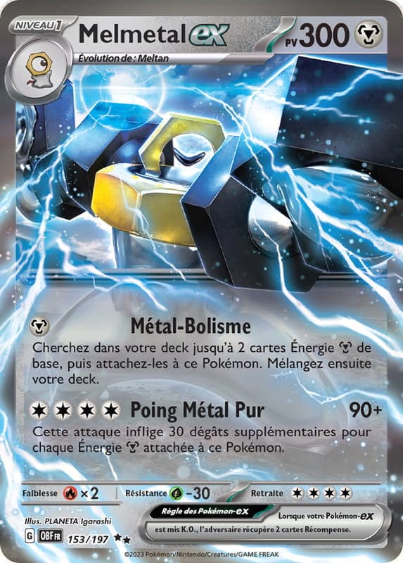 Carte Melmetal la plus chère