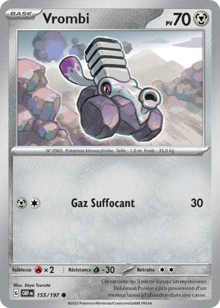 Carte Pokémon Vrombi 155